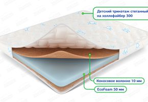 Детский матрас ЭкоСон Casper 60 x 120